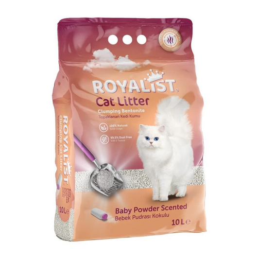Royalist Cat Litter Baby Powder Scented 10kg