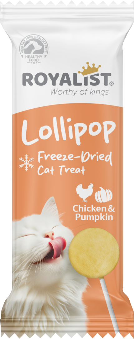 Royalist Lollipop chiken & pumpkin for cats14g
