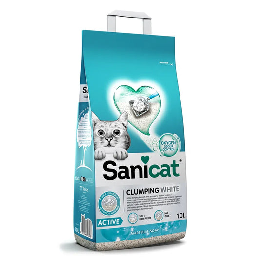 Sanicat clumping white Active 10L