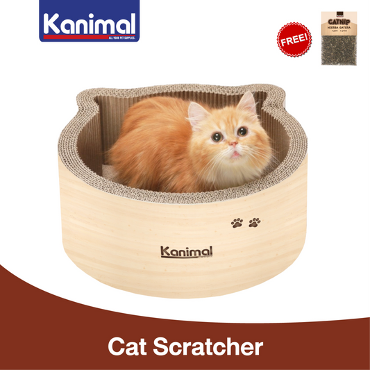 Kanimal Cat Toy Cat Face Scratcher Size 36 x 36 x 15 cm